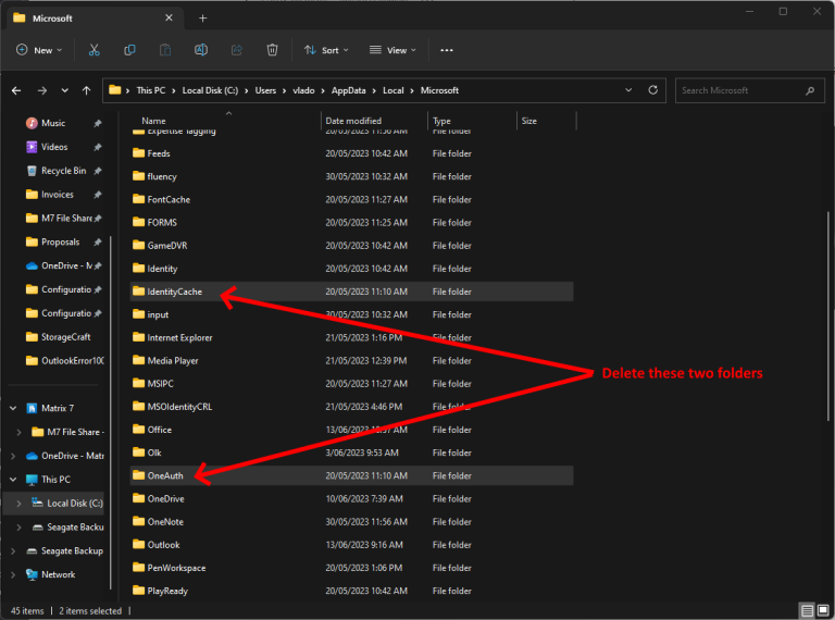 O365 - Outlook Logon Error: Something Went Wrong 1001 | Matrix 7